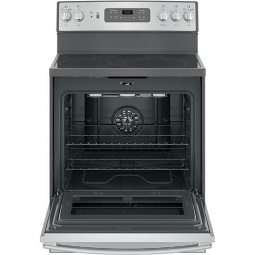 GE Appliances 30" FreeStanding Convection Electric Range with Expandable Elements Sheely's
